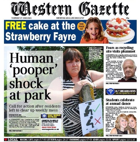 Weekly paper for Crewkerne, Chard, Ilminster, and villages. Contact 01935 709743 or ryan.peasland@westgaz.co.uk. Account managed by reporter, Ryan Peasland