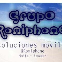 GrupoRomiphone's profile picture. Agradecido con Dios por todas las oportunidades Dia a Dia 
Soluciones moviles venta de acsesorios y repuestos para todo Celular
Quito - Ecuador