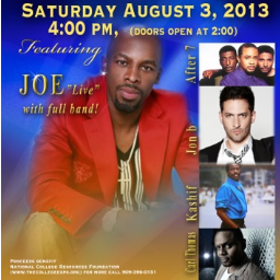 R&B Live @ Fairplex Feat: Joe, Jon B, After 7, Carl Thomas, Kashif.. Sat. Aug 3, 2013 http://t.co/AxrvIy9o0I