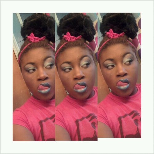 #looklikebarbiesmokelikemarley#teamdarkskin#ihoop#5#mommy#slapahtrick