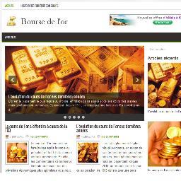 Bourse de l'or : cours de bourse, cotations, graphiques, conseils pour acheter, vendre, investir, actualités et analyses en temps réel sur l'or.