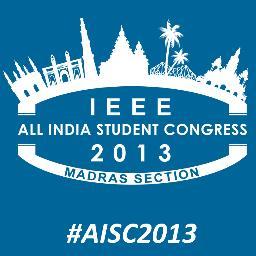 This year's IEEE All India Student Congress is being hosted by IEEE Madras Section at Amrita University, Coimbatore.
Stay tuned for more updates.