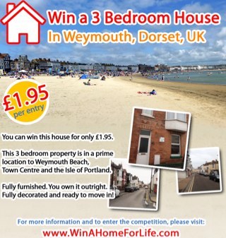 You really can #Win a house! - see the link on our profile - only 250,000 entries in total available - Contact @WinAHome4Life as this page not monitored daily