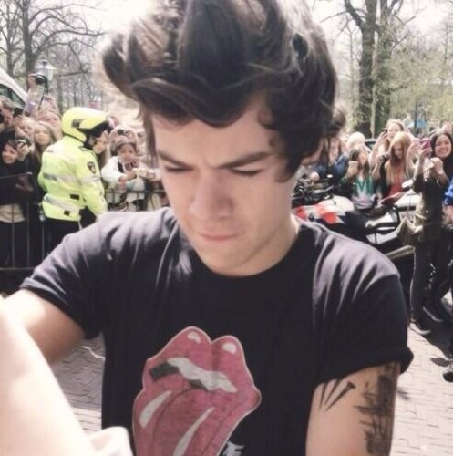 Kiss me and smile for me. Hold me like you'll never let me go.