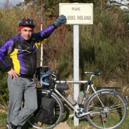 Simplement, le vélo comme je l'aime, sans compétition, pour le plaisir...