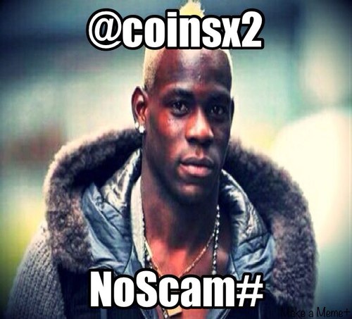 Ik Verdubbelen je coins ik scam niet ik weet hoe het is om gescamt te worden ben wel eens gescamt laten we het leuk hebben:)