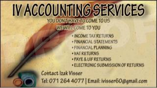 Accounting, bookkeeping and financial planning services