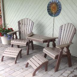 Amish built Lawn Furniture & Sheds - Gazebos - Pergola  - - - Patio Chairs   - -
(231) 652-1850
- - - 8115 Mason Drive