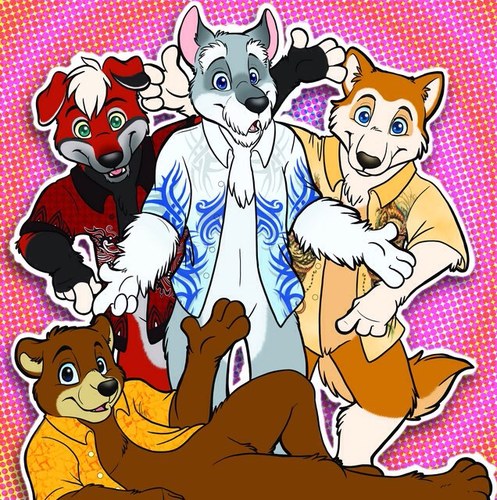 Brace Bear, JR Schnauzer, Halvdan, and Windsor Wolf are My personalities. I'm a nice fursuiter looking to have fun and make friends.