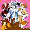 BraceBear's profile picture. Brace Bear, JR Schnauzer, Halvdan, and Windsor Wolf are My personalities. I'm a nice fursuiter looking to have fun and make friends.