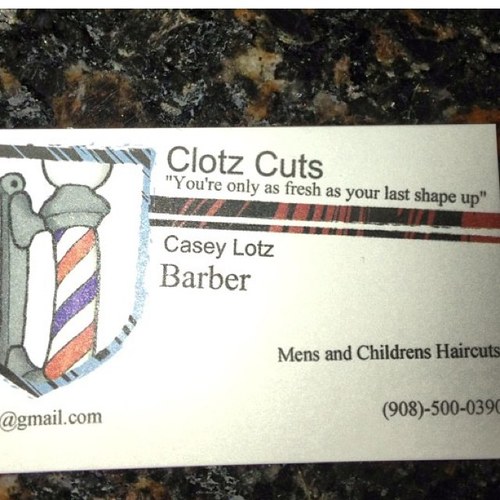 Clotz_Cuts's profile picture. Everyones favorite local barber For appointments : 908-500-0390