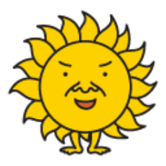 HELLO！ 日本共産党「カクサン部！」原発ゼロ担当部員。原発即時撤廃と自然エネルギーの本格活用を訴えているYO！ ふだんは笑顔で明るい太陽のような存在だけど（ていうか太陽）、原発再稼働の話になると顔が真っ赤になってDevilの形相さ。年齢30歳。イェイ。