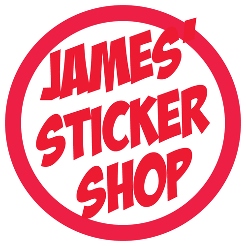 JamesStickers's profile picture. James Sticker Shop is your one stop shop for vinyl decal stickers, shop our great selection or order your own custom stickers! http://t.co/SbyhfvU7S6