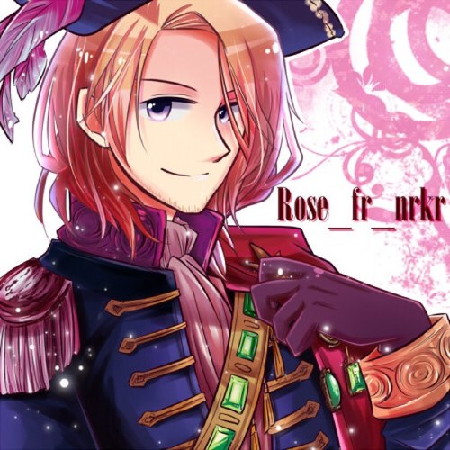 Rose_fr_nrkr's profile picture. このアカはAPH非公式なりきりだよ。この時点で無理なマドモアゼル達は引き返してくれると嬉しいな。あとフォローする時は説明書を必ずよく読んでね。お別れの時は必ずブロックしてね。お兄さんとの約束だよ？
■フォロワー様へ
世話人は仏語が苦手。浮上不定期。