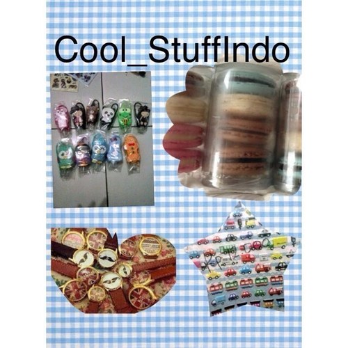 We sell celeb, cartoon stuff n macaroons. Order? SMS 085959891304. Ig cool_stuffIndo.Via BCA. RESELLER WELCOME.TRUSTED❗ Happy shopping :)