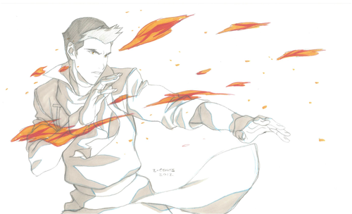 Sharks4Eyebrows's profile picture. RP18+ | 17 | Former Captain of the Fire Ferrets| Fire Bender| Police Cadet