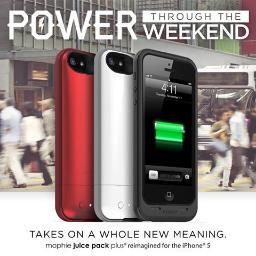 Iphone Battery cases. Backup power when you need it