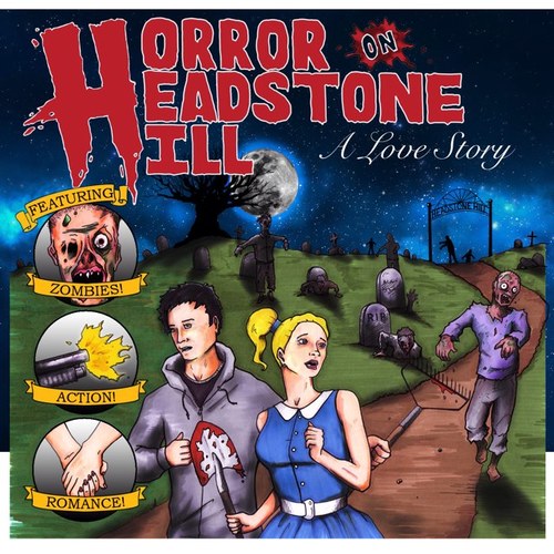 Horror on Headstone Hill: A Love Story is a rock opera about zombies. Listen to it or we'll eat your brains.