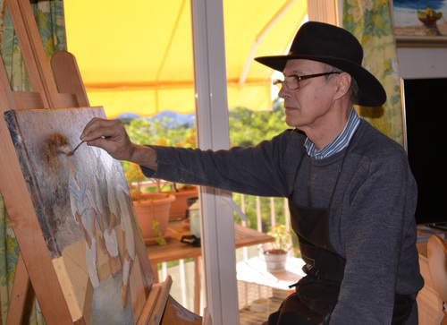 Né en 1945 dans le nord de la France, Marc Lejeune peint depuis sa plus tendre enfance, baignant dans la peinture par son père, lui-même artiste peintre.