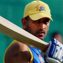 just love Cricket and MSD!