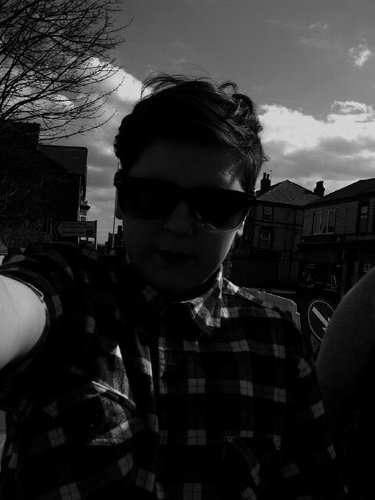 Him I'm Davidd this is my second twitter so follow me please I'm cool&funny &like nickiminaj too much