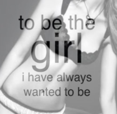I have to be perfect.