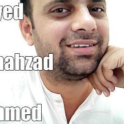 syed shahzad ahmed