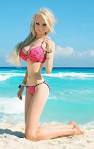 Singer.Real Life Barbie Doll