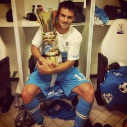 Christian Maggio N.11/2. Football player of SSC Napoli and Italian National Team.