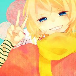 ⌠ᴀᴘᴘᴇɴᴅ⌡ 16. Vocaloid. Orengii powahr~♡ Tengo una rodadora y no dudaré en usarla. @LenKagamine_V es mi nii-chan. Viviendo con él en la mansión del Duque.   ♭