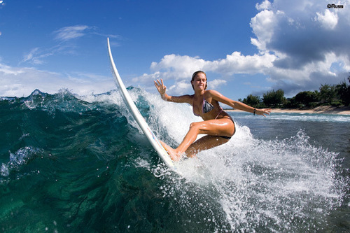 Just a girl who loves the water, and lives to surf. Livin in the golden state of mind.