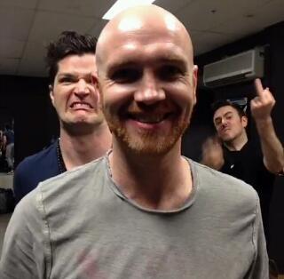 In love with @thescript .  Danny O'Donoghue follows:) x
