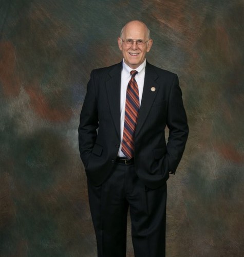 Husband, father, and grandfather, president emeritus, professor of science and mathematics (retired)