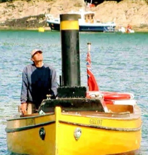 S L Gallant. A steam launch based on the river Fowey, doing river trips from the town Quay throughout the summer. 01726 833278