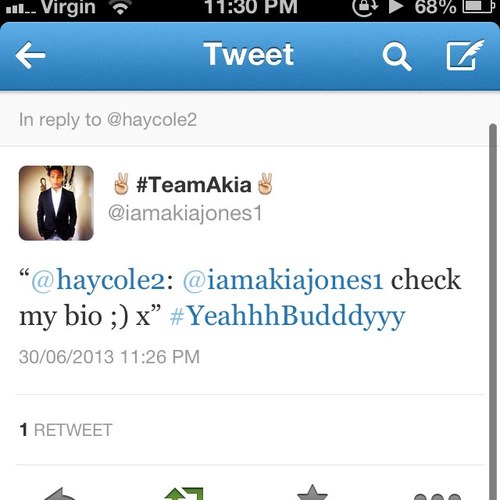 haycole2's profile picture. 20/0313 Best Day Ever !x - #TeamConnor! & #TeamAkia! x - love girls aloud!