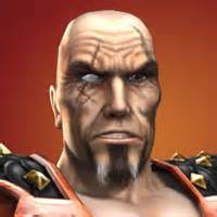 I'm a half god and the younger brother of Taven. I now work with Shao Kahn to claim the realms. I am Leader of The Red Dragon. I strive to benefit my own needs.