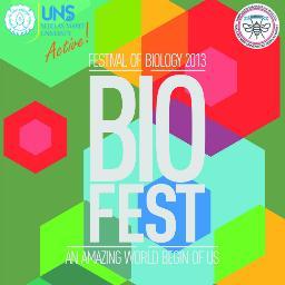 Biology Festival 2013. Mahakarya @HIMABIO_UNS. informasi lebih lanjut hubungi Raja (085710602028) dan Lia (085647557766)