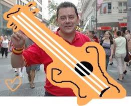 PARODIA. Yo no necesito ensayar para ser rockero, Ya soy bueno. Madridista con deficiencia mental. Mi delantero favorito? Arizmendi, critico a @aarbeloa17