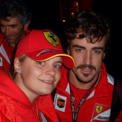 love fernando alonso - met him at silverstone a few times - alonso is my life. forza ferrari ! forza fernando! Lady Gaga is my God!!