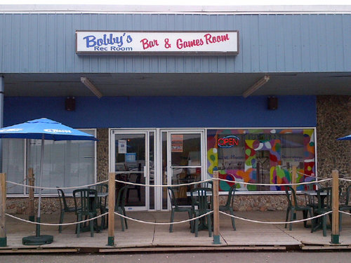 Friendly neighbourhood bar in Nackawic. Come have a blast gettin' gassed at Bobby's.