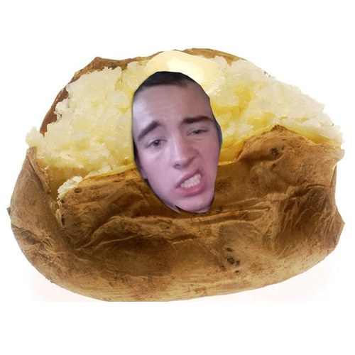 just a baked peytatoe