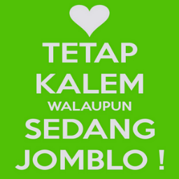 Hari gini jomblo galau? FOLLOW @jombloerz dijamin jadi jomblo paling bahagia di dunia, ga bahagia barbel melayang!! #RECOMMENDED || FOLLOW TANPA PAMRIH YA