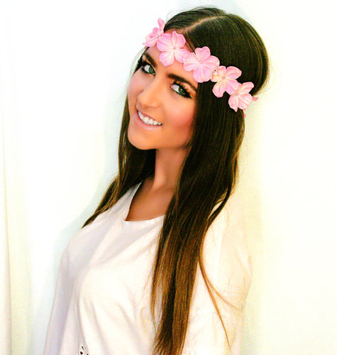 Handcrafted crowns, fit for a princess. An assortment of Women's fashion accessories including embellished flower crowns and beautifully adorned headpieces.