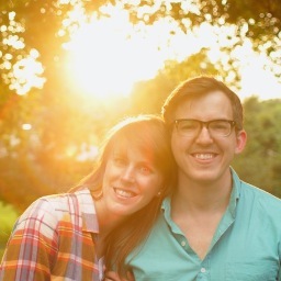 A hope filled, filmmaking, photo taking, cookie baking, couple.