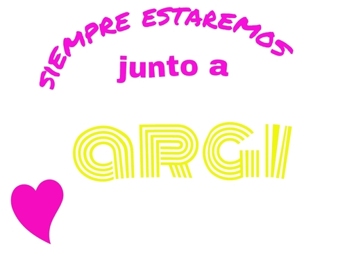 con argi asta el fin del mundo