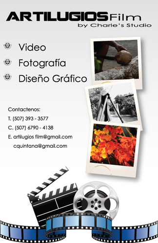 Empresa audiovisual y diseño grafico!