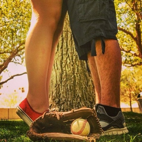Im just a simple blonde girl who loves her baseball playing boy to no end! I love watching him play behind the plate!