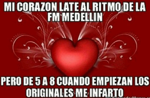 SIGUENOS SI TAMPOCO QUIERES ESE ESPACIO TAN MALO Y ABURRIDOR DE LOS ORIGINALES EN LA FM 106.3
QUE FALTA DE RESPETO A NOSOTROS LOS OYENTES

UNETE EN FACEBOOK