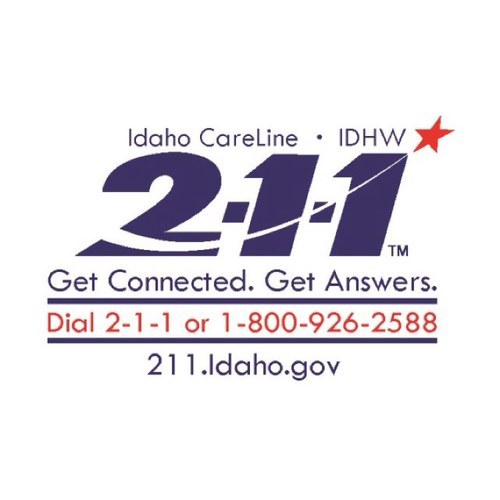 The 2-1-1 Idaho CareLine is a free statewide community Information and Referral service.