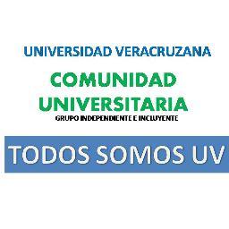 Cuenta no institucional, integradora para TODA la comunidad universitaria, ex-alumnos, alumnos, maestros y trabajadores TODOS SOMOS UV